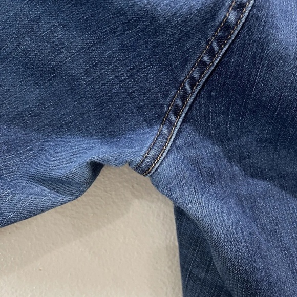 Women's Madewell High Riser Skinny Blue Jeans Size 32 x 27 inseam - Picture 6 of 10